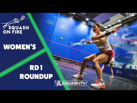Squash On Fire Open 2022 - Women's Rd 1 Roundup