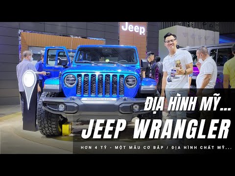 [VMS2022] Tìm hiểu nhanh Jeep Wrangler - xe địa hình nổi bật tại VMS 2022 giá CHƯA TỚI 4 tỷ