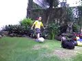 Gypsy and Alvaro Playing Football