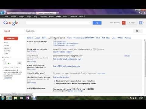 how to change password in gmail