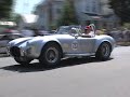 Lots of burn outs from London, OH. Ford Shelby Cobra show