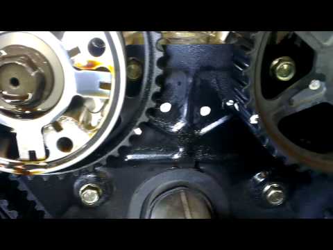 Mazda mx5 miata timing belt change camshaft marks