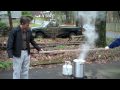 The Fried Turkey - Thanksgiving 2009