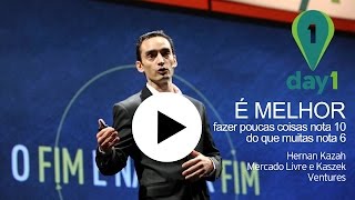 "É melhor fazer poucas coisas nota 10 em vez de muitas nota 6" - A história do Mercado Liv
