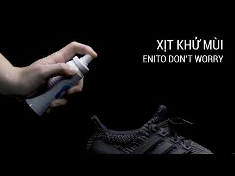 Review xịt khử mùi giày Enito Don't Worry