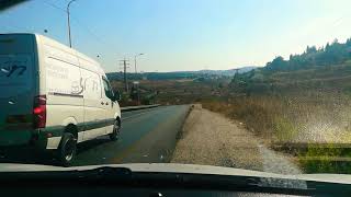 طريق جيت الفندق . محافظة قلقيلية