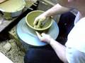 轆轤ろくろ成形　丸深鉢を作る