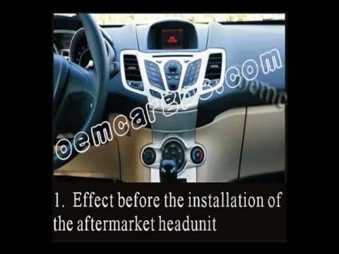 how to install car dvd gps system on FORD FIESTA