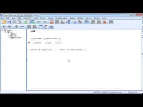 how to perform z test in spss