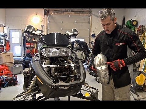 Ski doo Rev Mod 700 build, episode #1, the tear down!!!    PowerModz!
