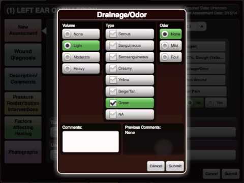 how to assess a wound