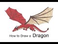 The Best 26 Flying Full Body Pencil Dragon Drawing