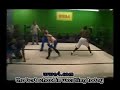 WWA4 double clothes line spot Magic Nation vs Gym Class Heroes