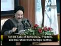 Iranian president Khatami clashes with reformist students