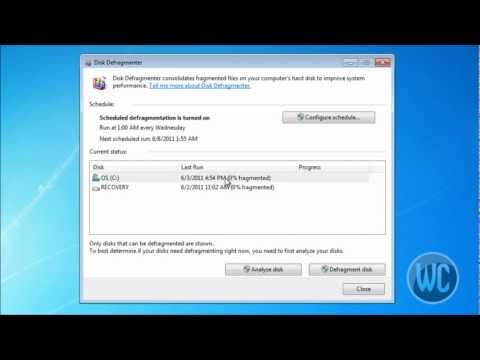 How to defragment a drive in Windows