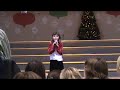 Breanna Romer (7yrs) singing \"O Holy Night\"