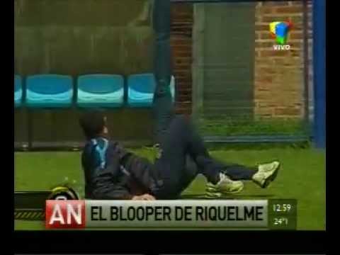 Riquelme FAIL no treino