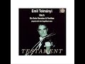 Bach Chaconne Partita No. 2 Emil Telmanyi 1/2