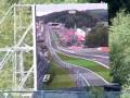 F1 Belgium GP Start in 2004 with crash on big screen!!