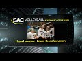 SAC AstroTurf Volleyball Player of the Week Highlights | Oct. 1, 2018
