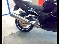 CBR XX 1100 EXHAUST SOUND