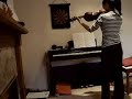 violin practice of grade 2 exam