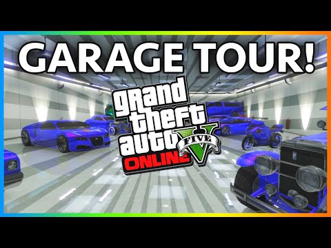 Gta - GTA 5 - GTA 5 Garage Tour Online GTA 5 Online Rare Cars Gameplay GTA 5 Online &