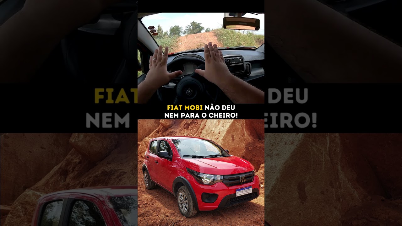 Fiat Mobi não deu nem para o cheiro na rampa 99!!! #fiatmobi