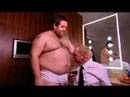 Nick Frost in underwear