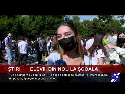 Elevii, din nou la şcoală