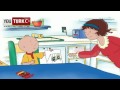 Caillou Türkce - Caillou nun Miknatis Cilginligi