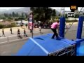 Luci Romberg attempts the ANW course