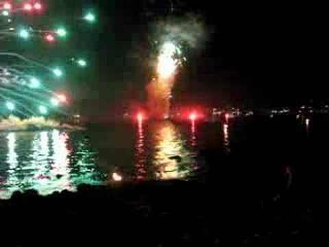 Fireworks at Monemvasia independence ...