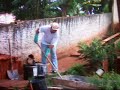 rebocando laje do meu barraco