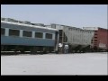 La 2008, 2001 y 2038 del Ferromex en Torreón, Coahuila, México