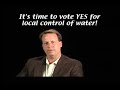Vote YES in Lexington KY to own the water company.