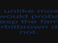 Orbitbrown Doesn't Just Do Magic...
