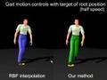 Geostatistical Motion Interpolation