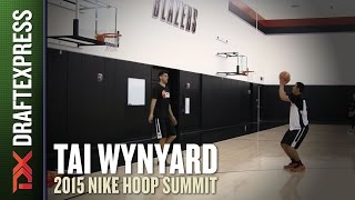 Tai Wynyard - 2015 Nike Hoop Summit - Shooting Drills