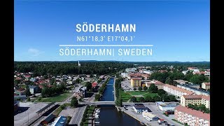 Safe approach to Söderhamn city port, Sweden