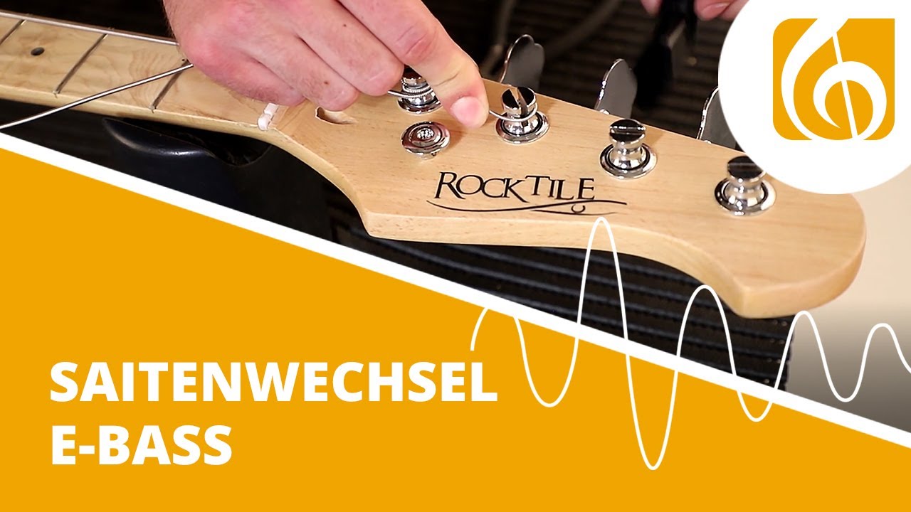 Saitenwechsel beim E-Bass - leicht gemacht!