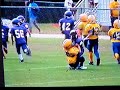 Branson Drakeford, #5, 7 year old quarterback
