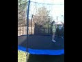 Julia on trampoline