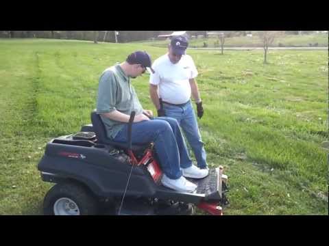 how to drive a zero turn mower