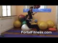 Port de Bras - Pilates on the ball