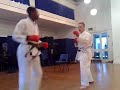Gloves on training session Kumite - SSKA Lewisham Gloves on training session Kumite - SSKA Lewisham