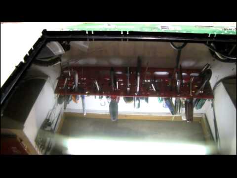 how to adjust brightness on hanns g monitor