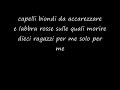 10 Raggaze Lucio Battisti [Karaoke Lyrics]