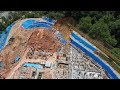 Drone video of Tanjung Bungah landslide area Drone video of Tanjung Bungah landslide area