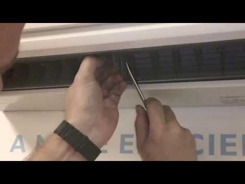 Mitsubishi Electric DUCTLESS Air Conditioners: [HOW TO] Indoor Wall-Mount Maintenance